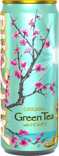 AriZona Green tea slim can 12x33cl