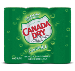 Canada Dry G.A. 4x6x33 cl blik sleeck