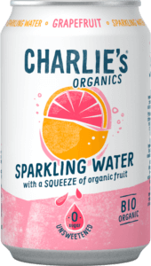 Charlie's Org. sparkl. grapefr. bio blik 12x33 cl