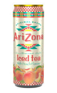 AriZona Peach slim can 12x33cl