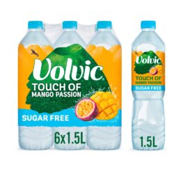Volvic Touch of Fruit Mango Passion 6x1,5 ltr RPET
