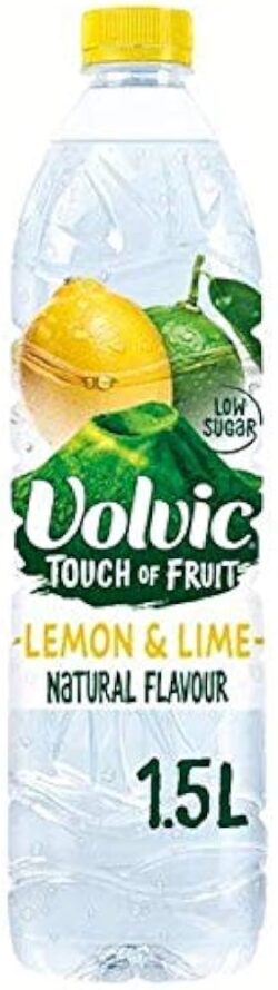 Volvic Touch of Fruit Lemon & Lime 4x6x50cl RPET