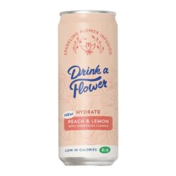 Drink a Flower Peach&Lemon BIO 12x25cl blik