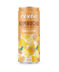 Nexba Kefir Ginger Lemon 12x33cl slim can