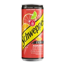 Schweppes Agrumes Zero 4x6x33 cl blik