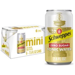 Schweppes Tonic Zero 6x4x25cl blik