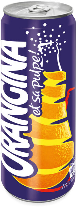 Orangina blik 4x6x33 cl NEW