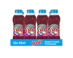 Oasis appel cassis framboos PET 12x50 cl