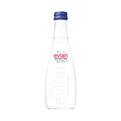Evian Sparkling 20x33cl glas o.w.