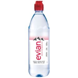 Evian Sportscap 6x75cl 100% RPET