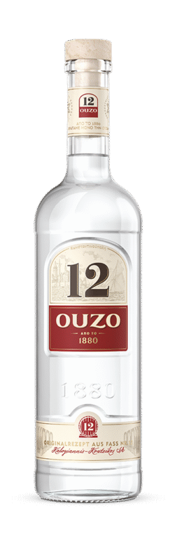 Ouzo 12 38%  6x70cl