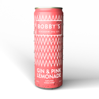 Bobby's G&T Pinky 9% blik 12x25 cl statie