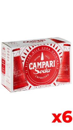 Campari Soda 10% 12(5x9,8 cl)